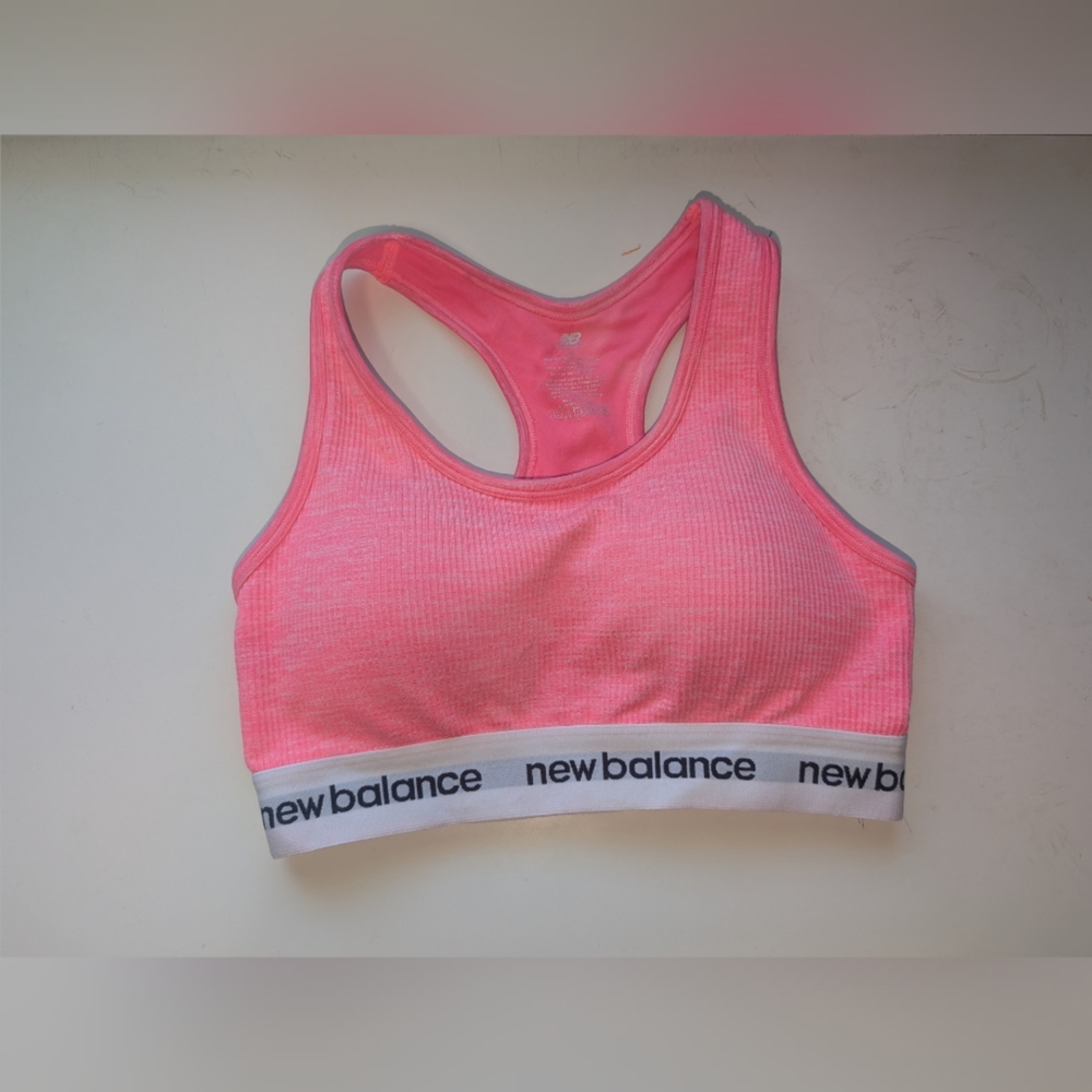 New Balance Pink Sports Bra